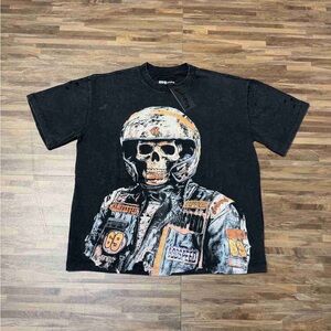 Godspeed Men's Black Skull Rider Tee